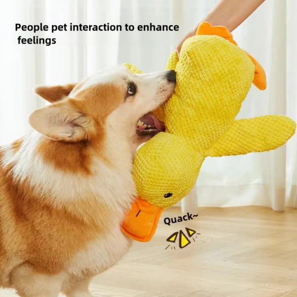 Pet plush toys, dog teeth grinding interactive toys, cute animal shapes - Image 3