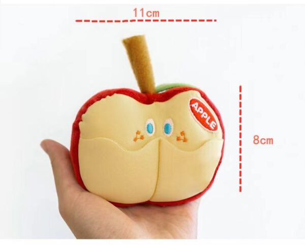 Pet toys, cute apples, dog grinding toys, pet sound toys, bite resistant toys - Image 7