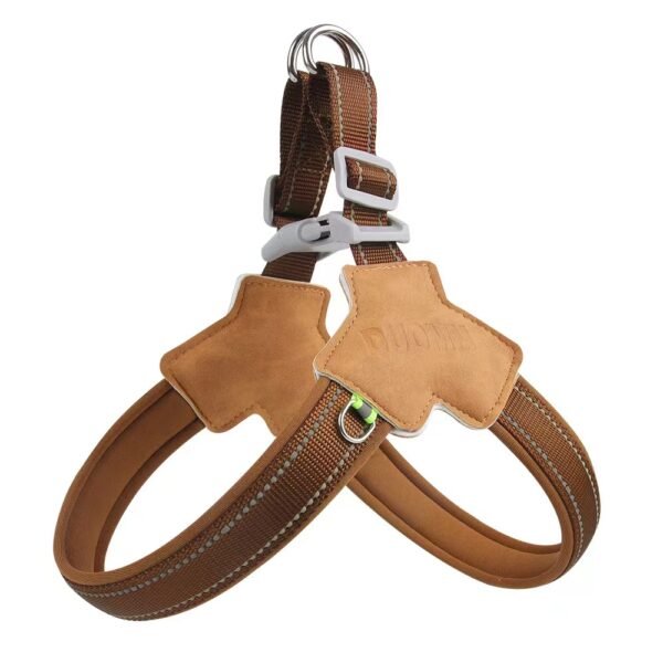 Dog leash saddle style pet chest strap breathable reflective dog leash - Image 18