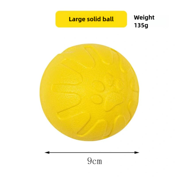 Pet toy ball, dog floating frisbee, bite resistant and grinding resistant pet ball - Image 10