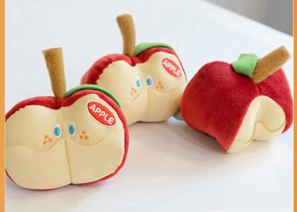 Pet toys, cute apples, dog grinding toys, pet sound toys, bite resistant toys - Image 2