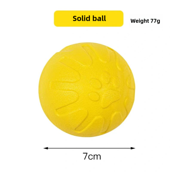 Pet toy ball, dog floating frisbee, bite resistant and grinding resistant pet ball - Image 8