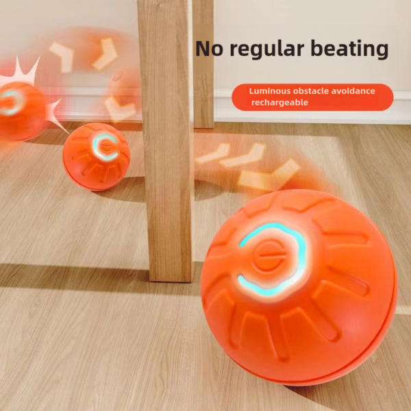 Dog Bite Resistant Electric Toy Automatic Teasing Dog Ball Pet Jumping Ball Self Fun Soothing Tool Intelligent Dog Toy