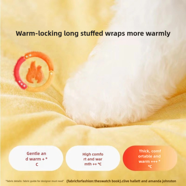 Warm and thick plush small monster shaped deep sleep small nest - Image 4