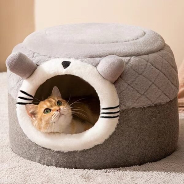 Fully enclosed, removable, washable, sleeping, warm pet bed - Image 8