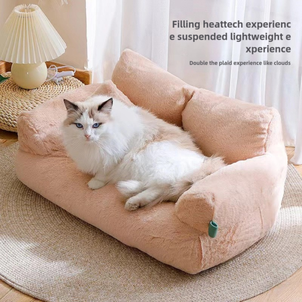 Winter Warm Large Cat Sofa Universal Pet Nest Mat - Image 4