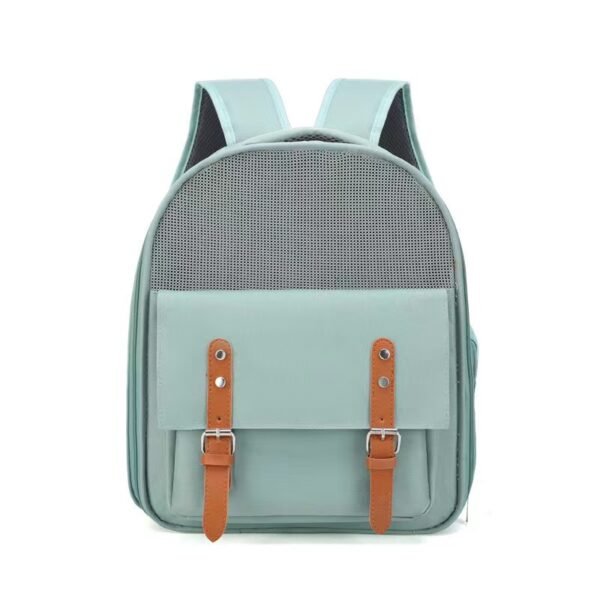 Portable breathable Oxford cloth scratch resistant pet backpack folding - Image 14