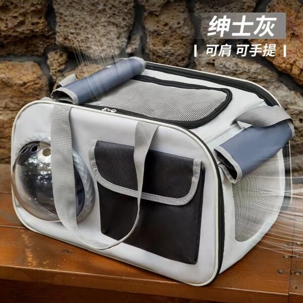 Large capacity transparent cat and dog carry bag backpack - Image 10