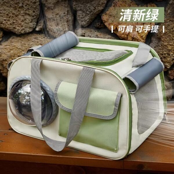 Large capacity transparent cat and dog carry bag backpack - Image 12