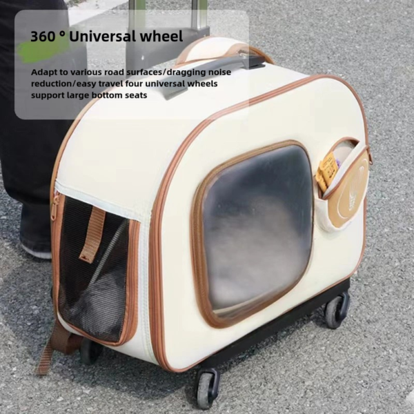 Cat bag for outdoor use, portable cat backpack, pet backpack, backpack, warm car tool, dog, large capacity cat box - Image 3