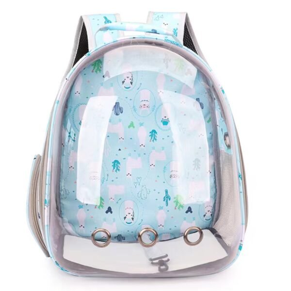 Cat and Dog Portable Pet Outing Backpack Transparent Space Cabin Pet Bag Outing Cat Supplies Breathable Backpack - Image 5