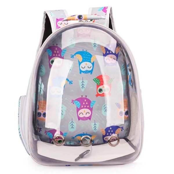 Cat and Dog Portable Pet Outing Backpack Transparent Space Cabin Pet Bag Outing Cat Supplies Breathable Backpack - Image 6