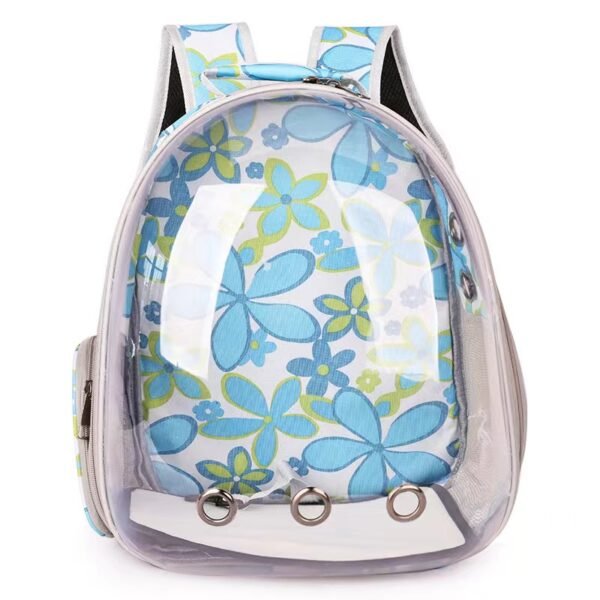 Cat and Dog Portable Pet Outing Backpack Transparent Space Cabin Pet Bag Outing Cat Supplies Breathable Backpack - Image 11