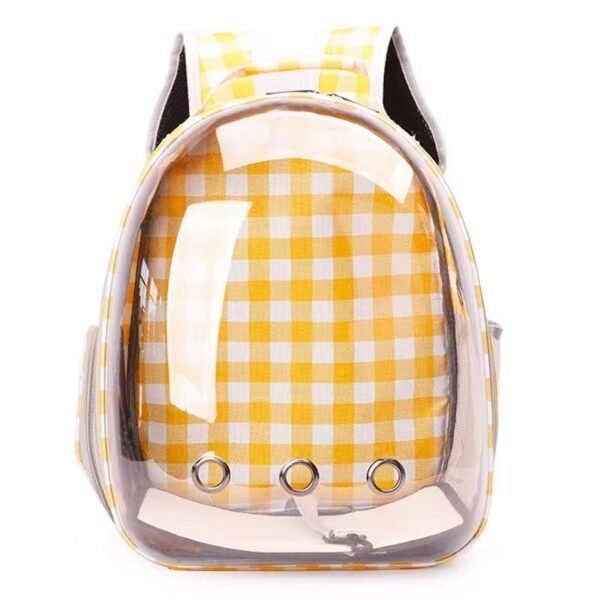 Cat and Dog Portable Pet Outing Backpack Transparent Space Cabin Pet Bag Outing Cat Supplies Breathable Backpack - Image 12