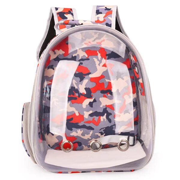 Cat and Dog Portable Pet Outing Backpack Transparent Space Cabin Pet Bag Outing Cat Supplies Breathable Backpack - Image 13