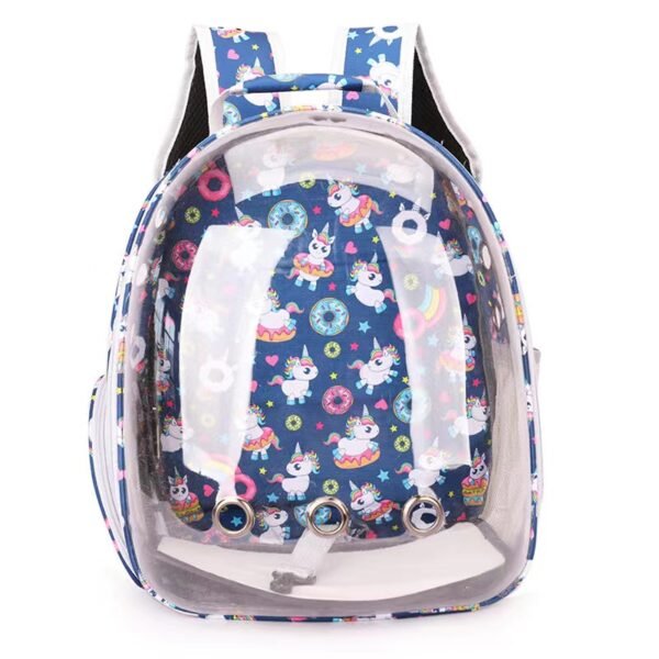 Cat and Dog Portable Pet Outing Backpack Transparent Space Cabin Pet Bag Outing Cat Supplies Breathable Backpack - Image 17