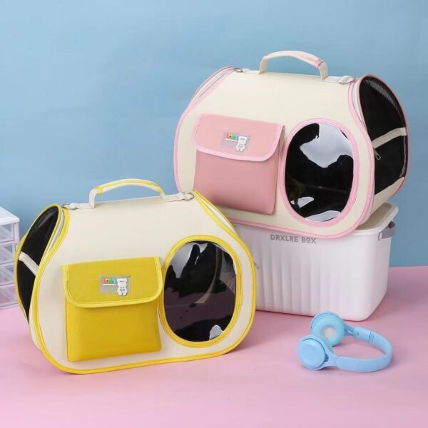 Outdoor bag, portable and versatile pet bag, large capacity single shoulder crossbody dog bag, outdoor cat bag - Image 3