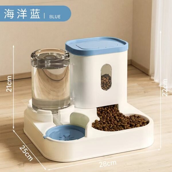 New automatic cat feeding and water dispenser, dog bowl, cat basin, dog bowl, water dispenser, cat bowl, pet supplies - Image 9